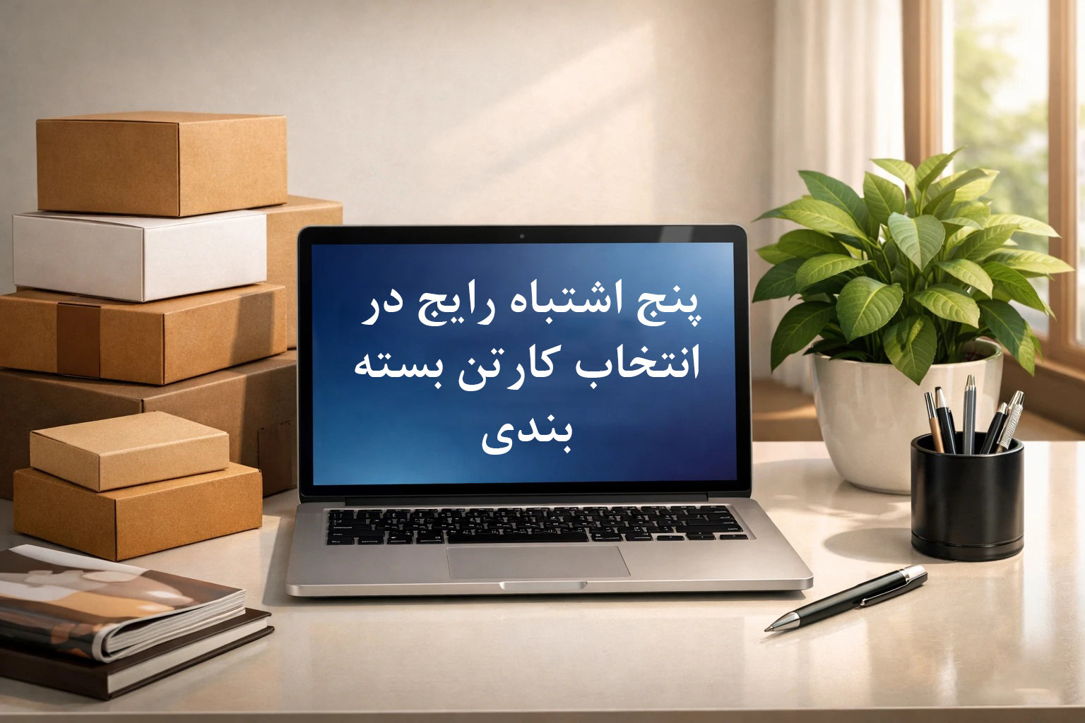5  اشتباه رایج در انتخاب کارتن بسته بندی